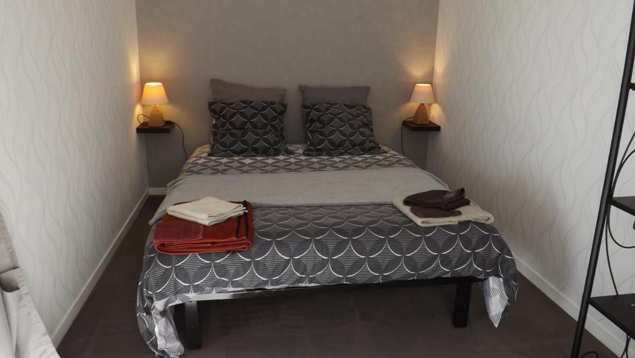 Appartement T2 ,Parking Prive,Terrasse, 10 Mns A Pieds De La Cite Corsaire Et Ses Plages Saint-Malo Eksteriør billede